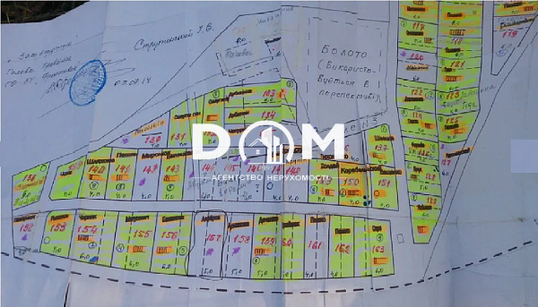 Продаж земельної ділянки в садовому товаристві "ФРОНТОВИК", 5 соток, вул. Медовая, 157. Недалеко центр міста